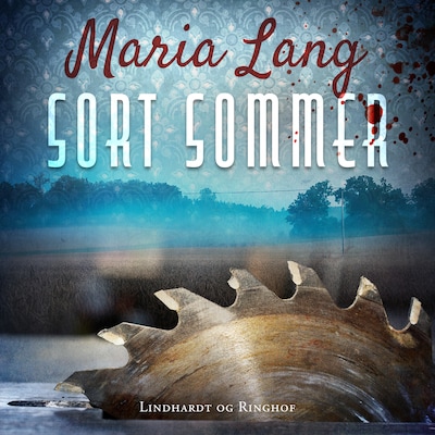 Sort sommer – omslag til lydbogen af Maria Lang