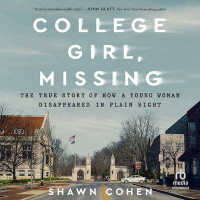 College Girl, Missing – omslag til lydbogen af Shawn Cohen