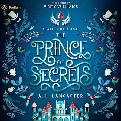 The Prince of Secrets – omslag til lydbogen af AJ Lancaster