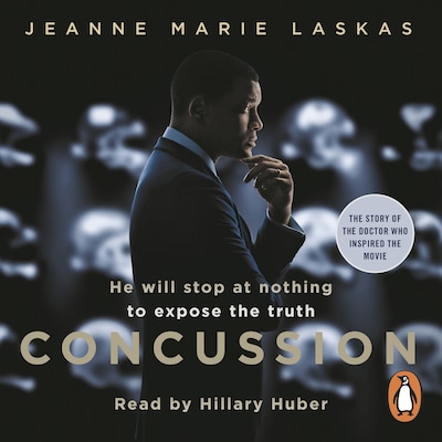 Concussion – omslag til lydbogen af Jeanne Marie Laskas