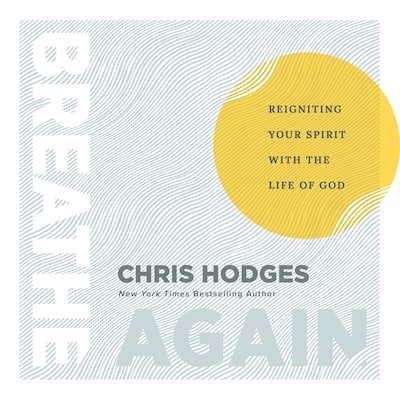 Breathe Again – omslag til lydbogen af Chris Hodges