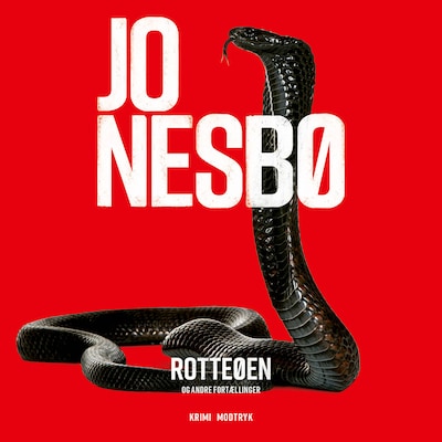 Rotteøen og andre fortællinger – omslag til lydbogen af Jo Nesbø