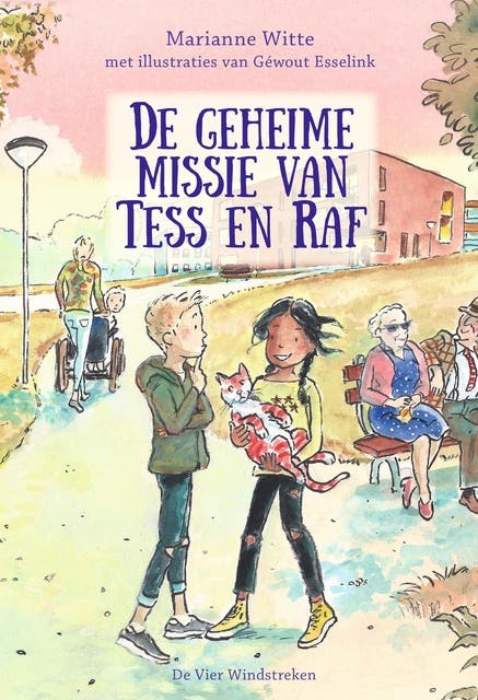 De geheime missie van Tess en Raf – omslag van het luisterboek van Marianne Witte