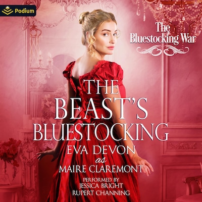 The Beast's Bluestocking – omslag til lydbogen af Eva Devon, Máire Claremont