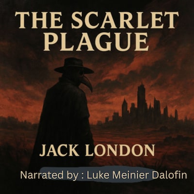 The Scarlet Plague by Jack London (Full Audiobook) – omslag til lydbogen af Jack London