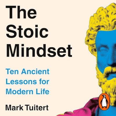 The Stoic Mindset – omslag til lydbogen af Mark Tuitert