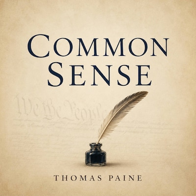 Common Sense – omslag til lydbogen af Paine Thomas