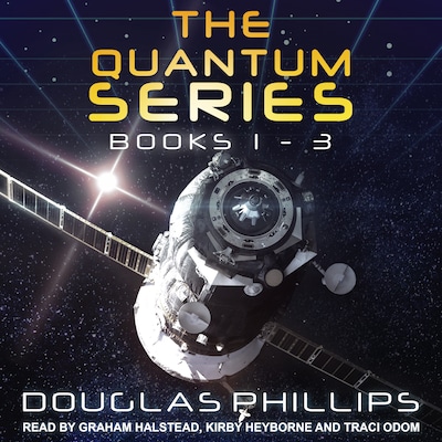 The Quantum Series – omslag til lydbogen af Douglas Phillips
