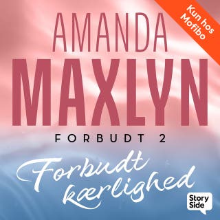 Forbudt kærlighed – omslag til lydbogen af Amanda Maxlyn