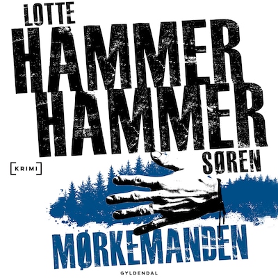 Mørkemanden – omslag til lydbogen af Lotte og Søren Hammer