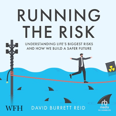 Running the Risk – omslag til lydbogen af David Burrett Reid