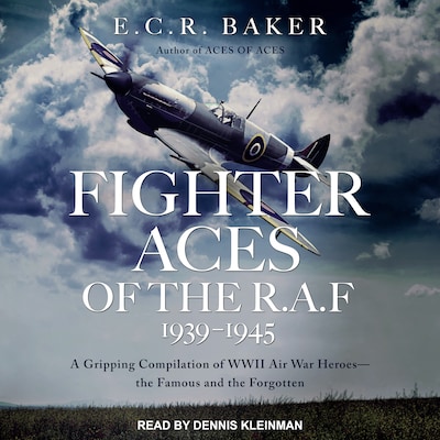 Fighter Aces of the R.A.F 1939-1945 – omslag til lydbogen af E. C. R. Baker