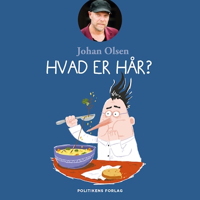 Hvad er hår? – omslag til lydbogen af Johan Olsen