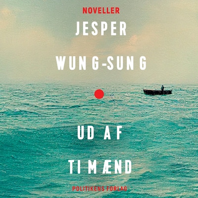 Ud af ti mænd – omslag til lydbogen af Jesper Wung-Sung