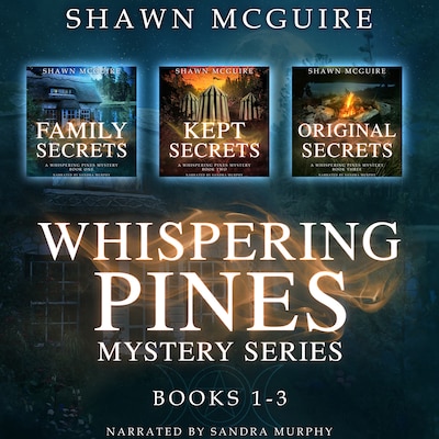 Whispering Pines Mystery Series Books 1-3 – omslag til lydbogen af Shawn McGuire