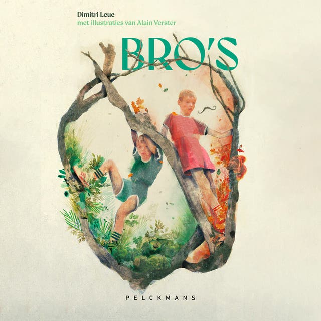 Bro's – omslag van het luisterboek van Dimitri Leue