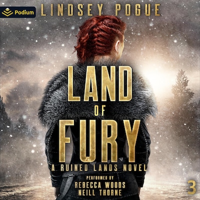 Land of Fury – omslag til lydbogen af Lindsey Pogue