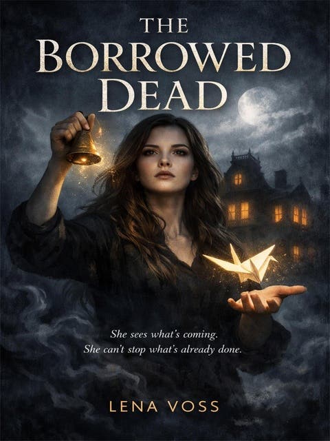 The Borrowed Dead – omslag til lydbogen af Lena Voss
