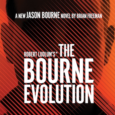 Robert Ludlum's™ The Bourne Evolution – omslag til lydbogen af Brian Freeman