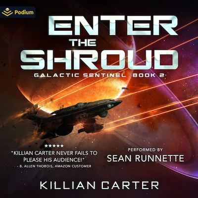 Enter the Shroud – omslag til lydbogen af Killian Carter