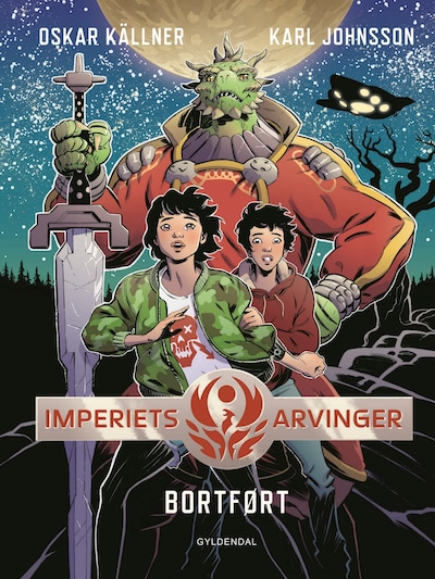 Imperiets arvinger 1 - Bortført – omslag til lydbogen af Karl Johnsson, Oskar Källner