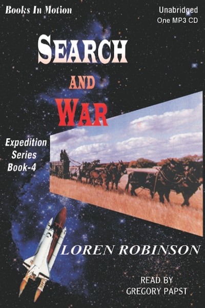 Search and War – omslag til lydbogen af Loren Robinson