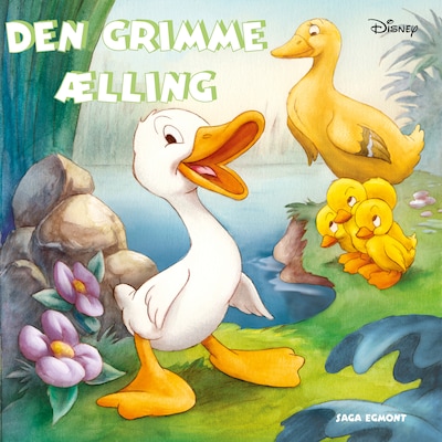 Den grimme ælling – omslag til lydbogen af Disney
