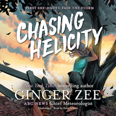 Chasing Helicity – omslag til lydbogen af Ginger Zee