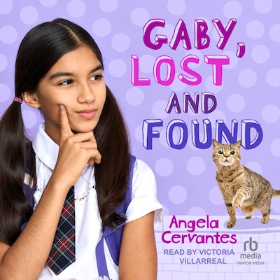 Gaby, Lost and Found – omslag til lydbogen af Angela Cervantes