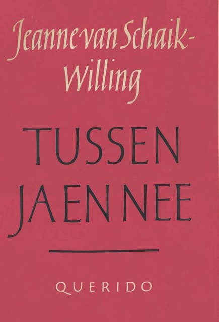 Tussen ja en nee – omslag van het luisterboek van Jeanne van Schaik-Willing
