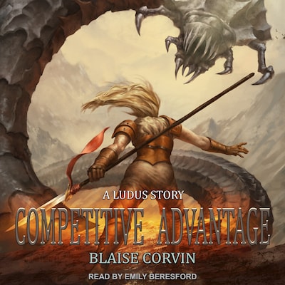 Competitive Advantage – omslag til lydbogen af Blaise Corvin