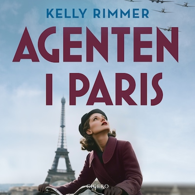 Agenten i Paris – omslag til lydbogen af Kelly Rimmer