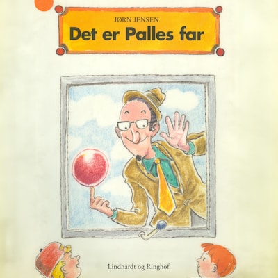 Det er Palles far – omslag til lydbogen af Jørn Jensen