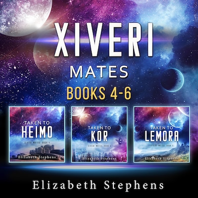 Xiveri Mates: Books 4-6 – omslag til lydbogen af Elizabeth Stephens