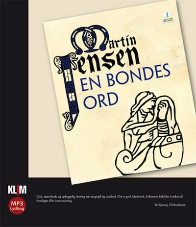 En bondes ord – omslag til lydbogen af Martin Jensen