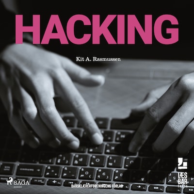 Hacking – omslag til lydbogen af Kit A. Rasmussen