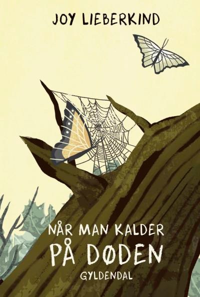Når man kalder på døden – omslag til lydbogen af Joy Rebekka Lieberkind