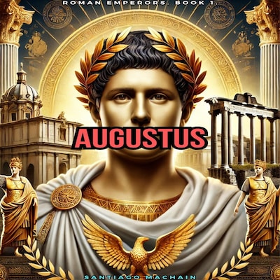 Augustus – omslag til lydbogen af Santiago Machain