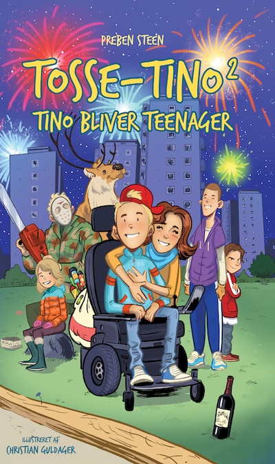 Tosse-Tino 2 Tino bliver teenager – omslag til lydbogen af Preben Steen