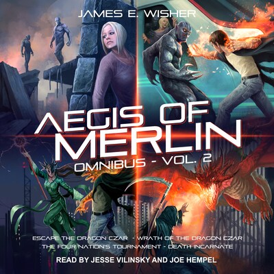 The Aegis of Merlin Omnibus Vol. 2 – omslag til lydbogen af James E. Wisher