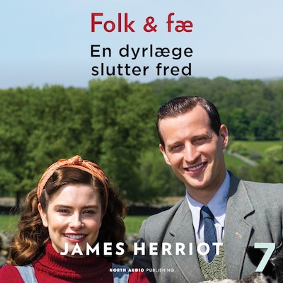 En dyrlæge slutter fred – omslag til lydbogen af James Herriot