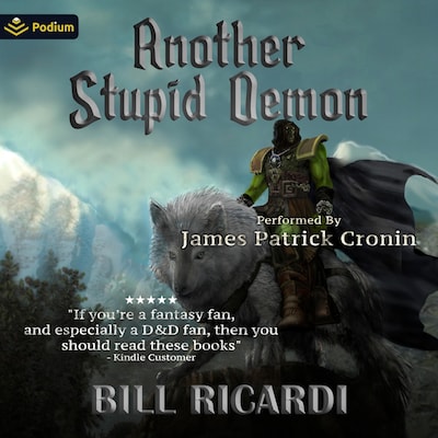 Another Stupid Demon – omslag til lydbogen af Bill Ricardi