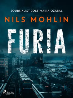 Furia – omslag till ljudboken av Nils Mohlin