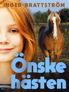 Önskehästen – omslag till ljudboken av Inger Brattström