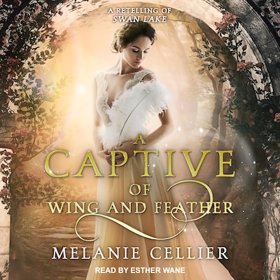 A Captive of Wing and Feather – omslag til lydbogen af Melanie Cellier
