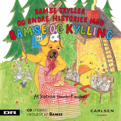 Bamse 8 - Bamse tryller – omslag til lydbogen af Katrine Hauch-Fausbøll