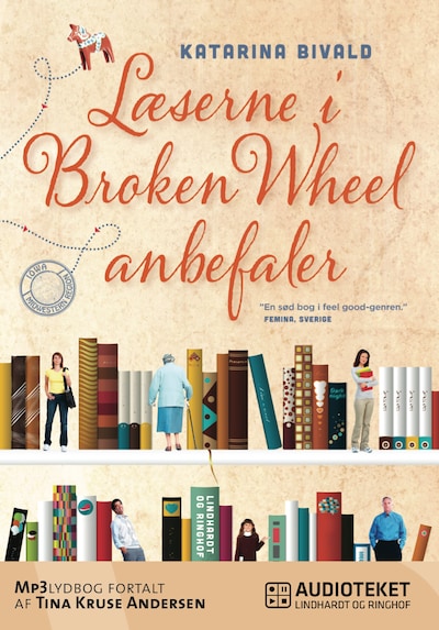 Læserne i Broken Wheel anbefaler – omslag til lydbogen af Katarina Bivald