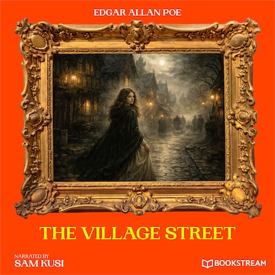 The Village Street – omslag til lydbogen af Edgar Allan Poe