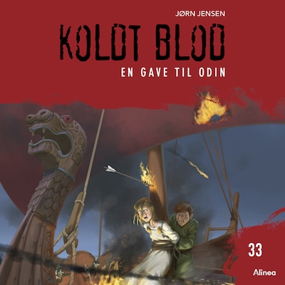 Koldt blod 33 - En gave til Odin – omslag til lydbogen af Jørn Jensen