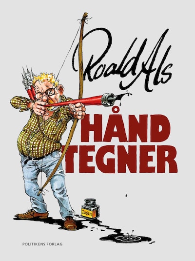 Håndtegner – omslag til lydbogen af Roald Als